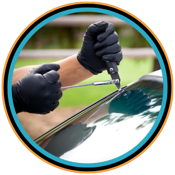 repairing windshield