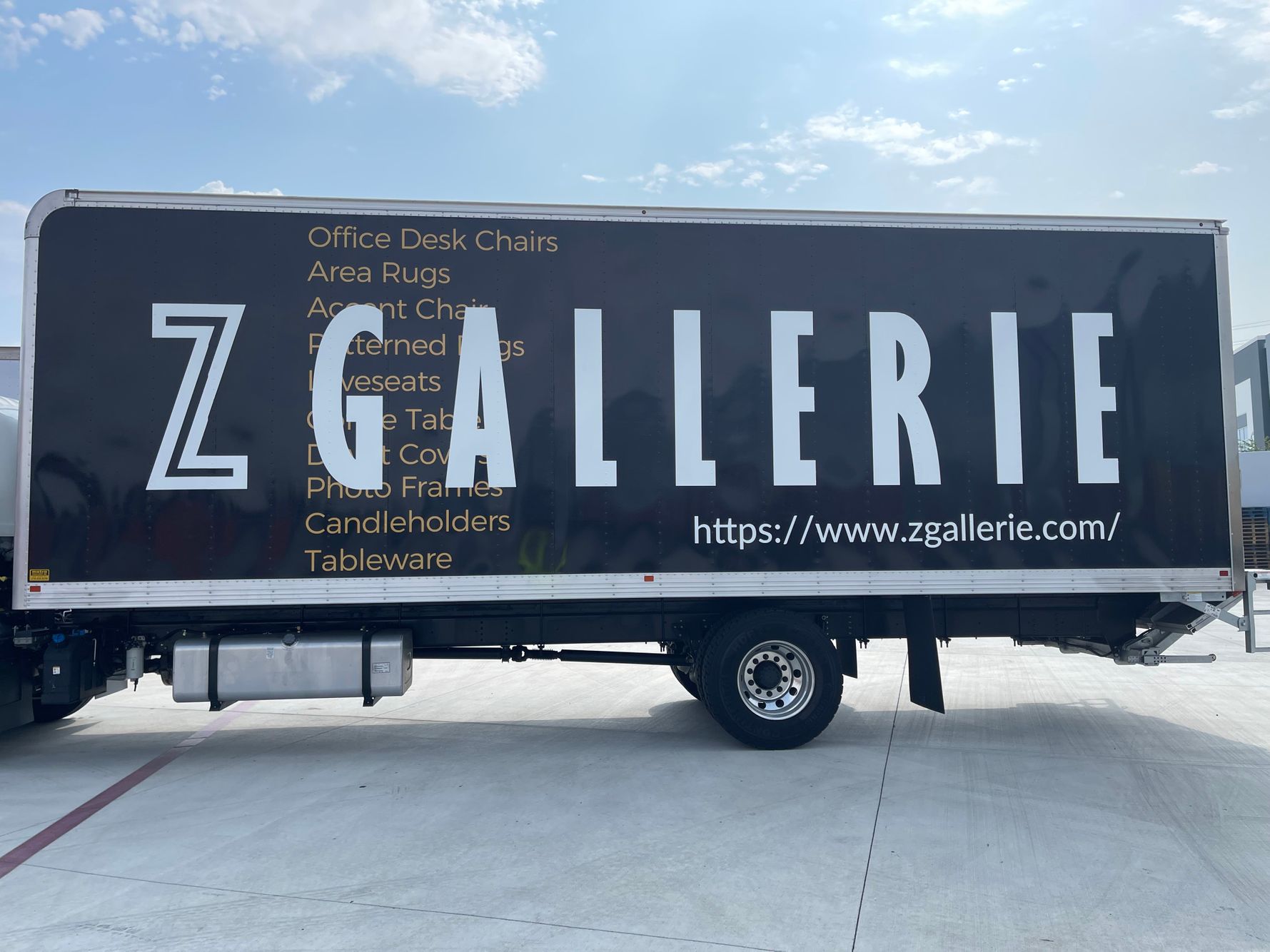 30ft Box Truck Wrap - Driver Side