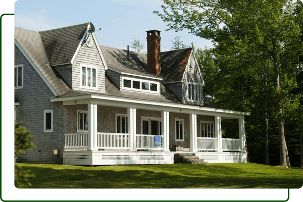 home after exterior painting