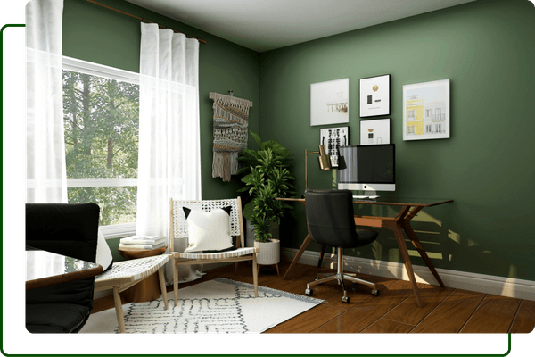 room after interior painting