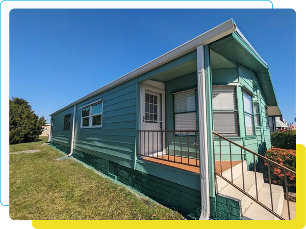 image of a painted house