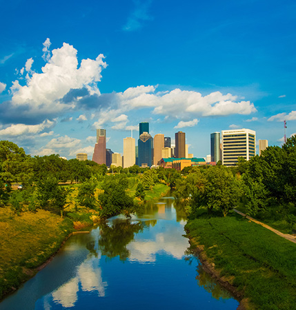 Houston, Texas city view