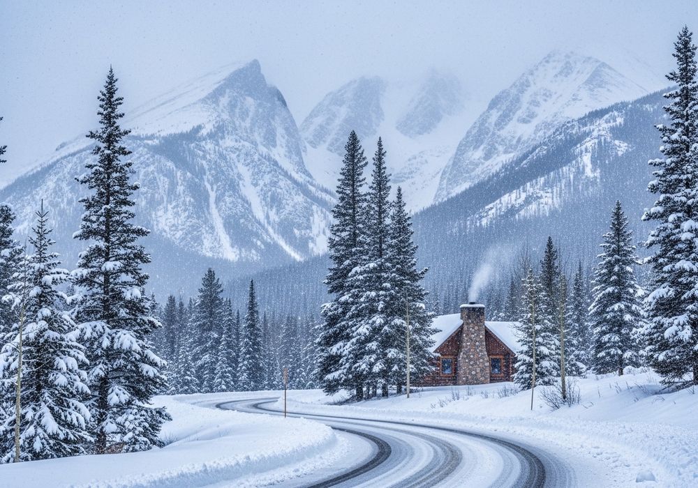 snow storm in Colorado