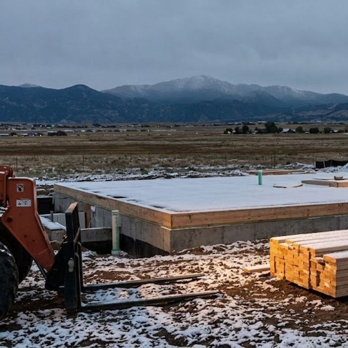 snow on new building materials snow on new building materials