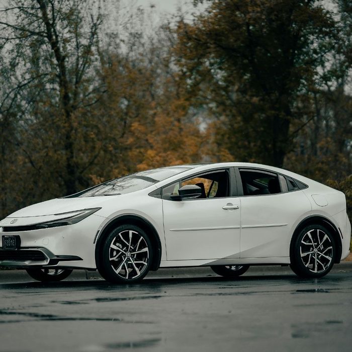 nice white car
