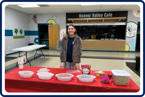 girl at Beaver Valley Cafe
