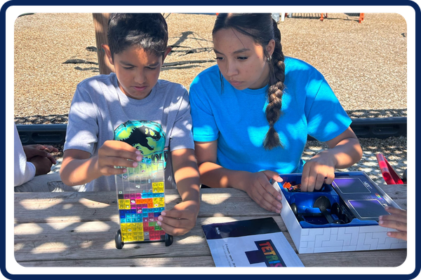 students working on an activity