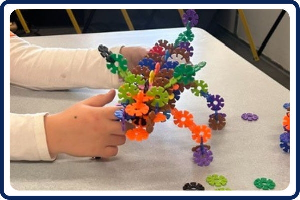 child building something