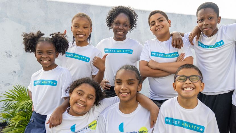 group of students at Transitional Learning Academy