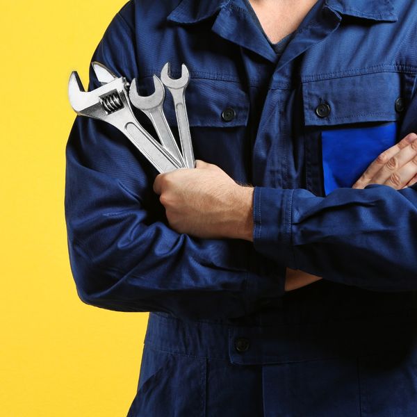 mechanic with tools
