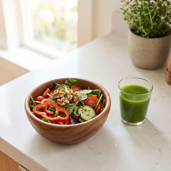 Close-up of optimized nutrition