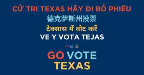 COMING SOON: GoVoteTexas.org Adds Commonly-Spoken Languages to Increase Ballot Access!