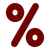percent icon percent icon