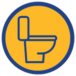 Icon of a toilet