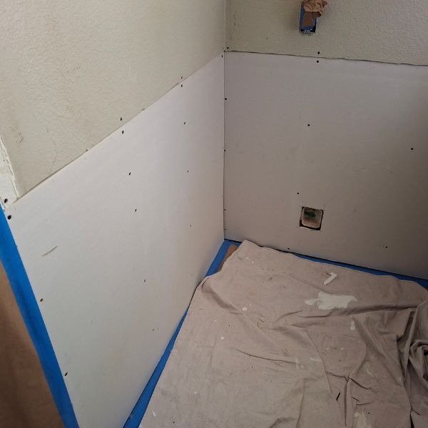 new drywall installation