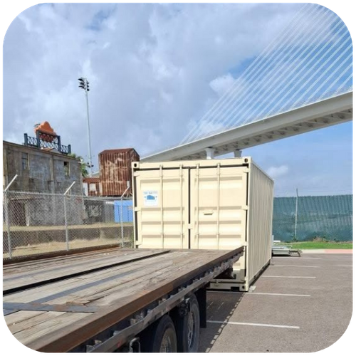Container just delivered
