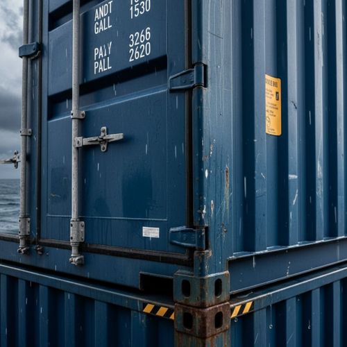 certified shipping container