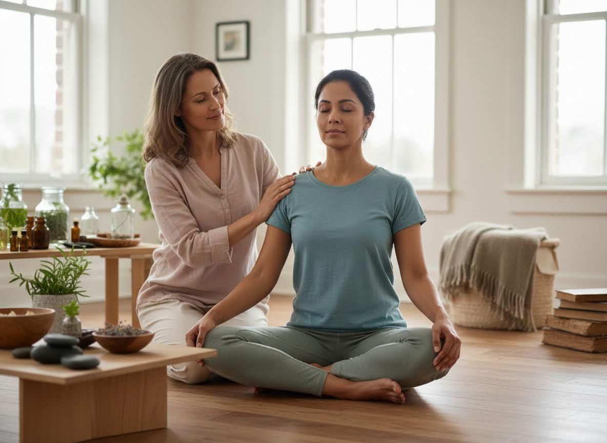 Supportive wellness coaching and meditation