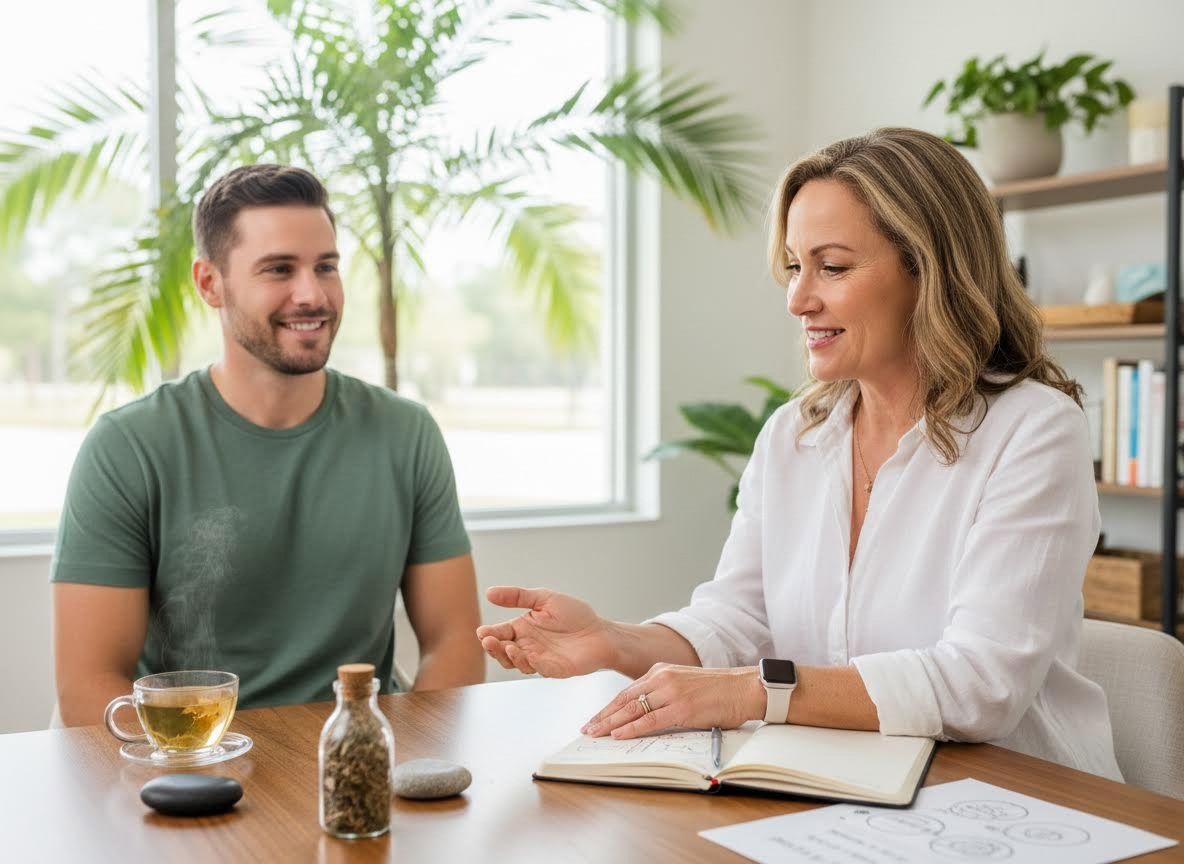 Wellness Consultation with Tea