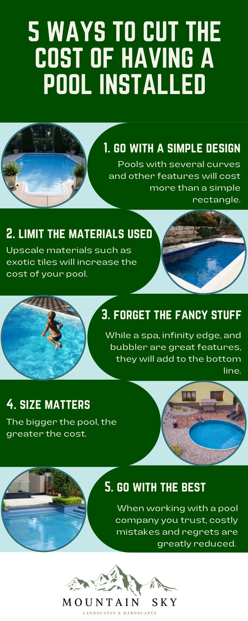 5 ways to save money on pool installation