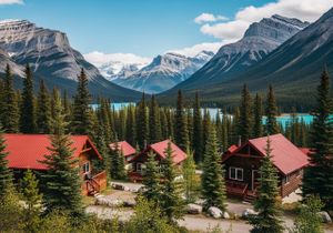 Cabins at Emerald Lake, British Columbia