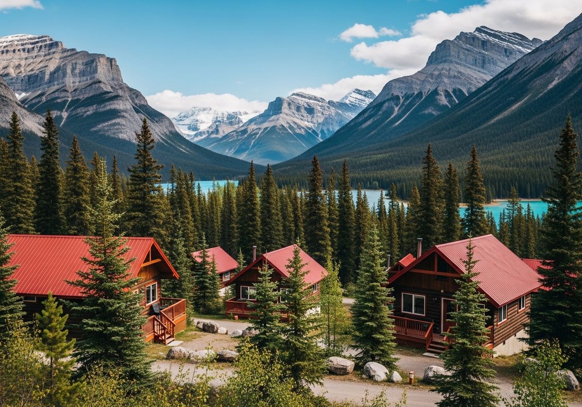 Cabins at Emerald Lake, British Columbia