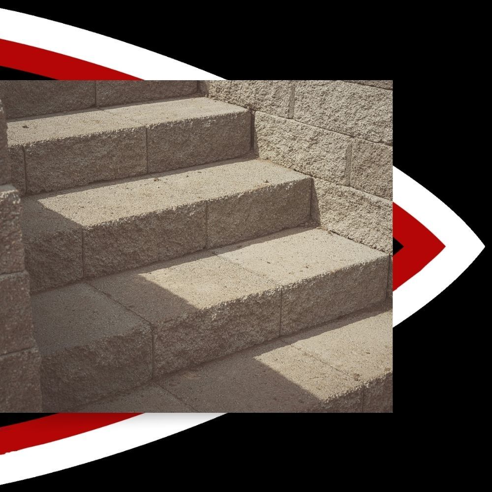concrete steps