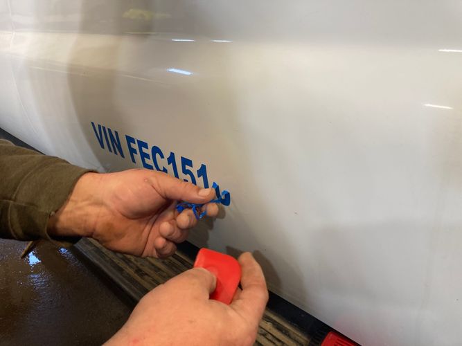 Vinyl Decal Wrap Removal