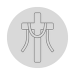 easter cross icon