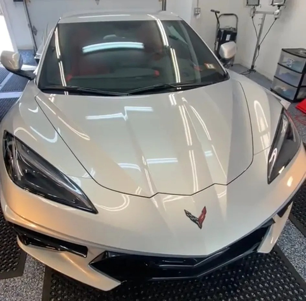 image of a corvette