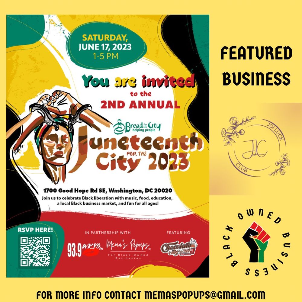 juneteenth event, blackowned business, black vendors, family events