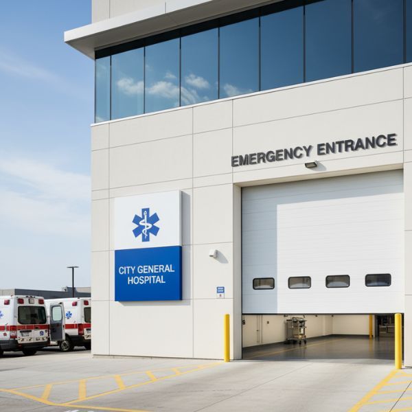 overhead door for healthcare facility overhead door for healthcare facility
