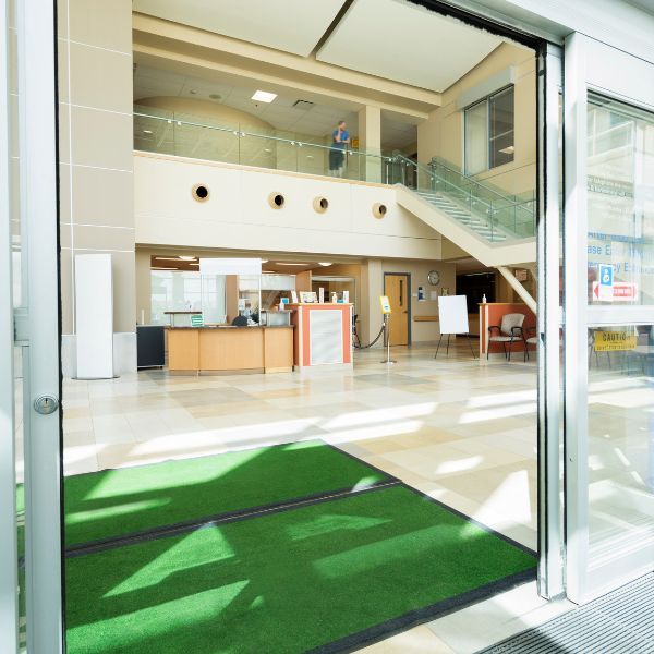 automatic business door