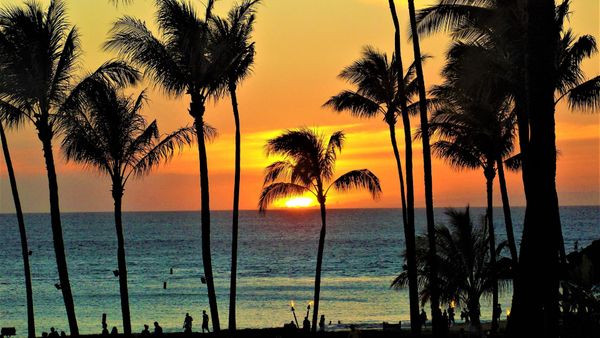 hawaiian sunset
