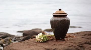 urn on rocks urn on rocks