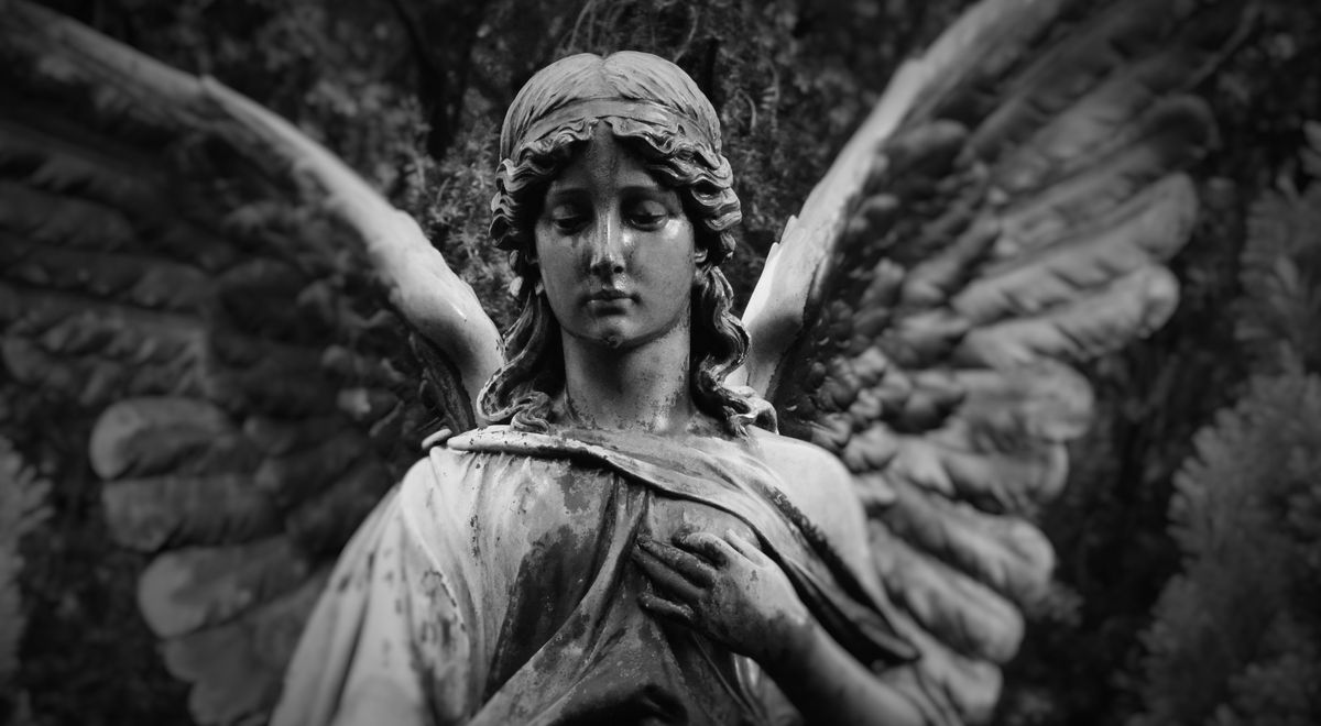 Stone Statue of an Angel