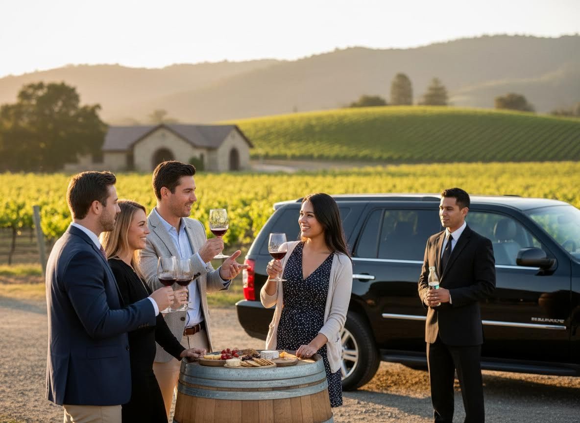 Luxury Wine Tasting Tour in Vineyard with Chauffeur and SUV