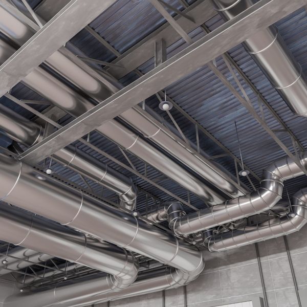 Shiny ductwork