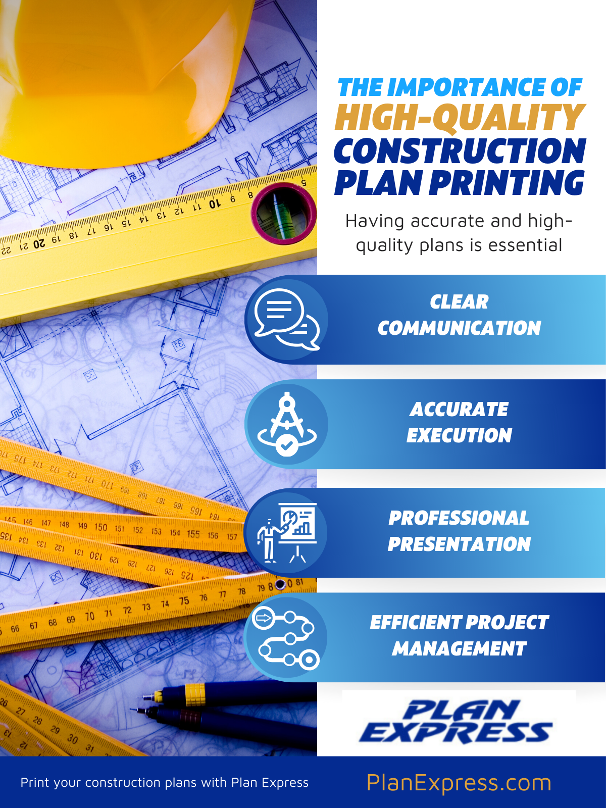 Infographic - The Importance of High-Quality Construction Plan Printing