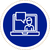 online resource video icon