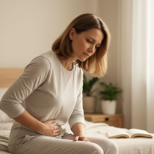 Individual experiencing digestive discomfort and seeking root cause analysis