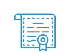 icon of a certification