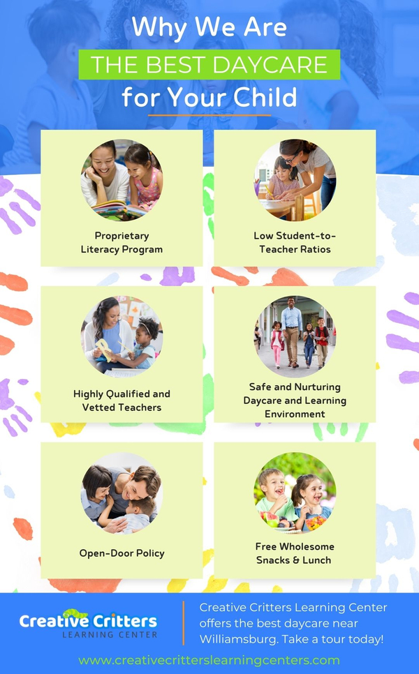 Why We Are The Best Daycare For Your Child Infographic