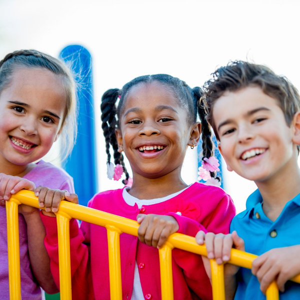 kids on playground