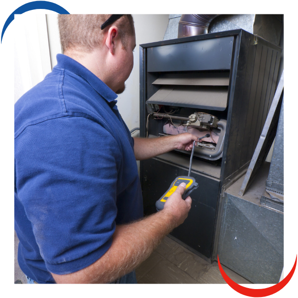 tech working on hvac system