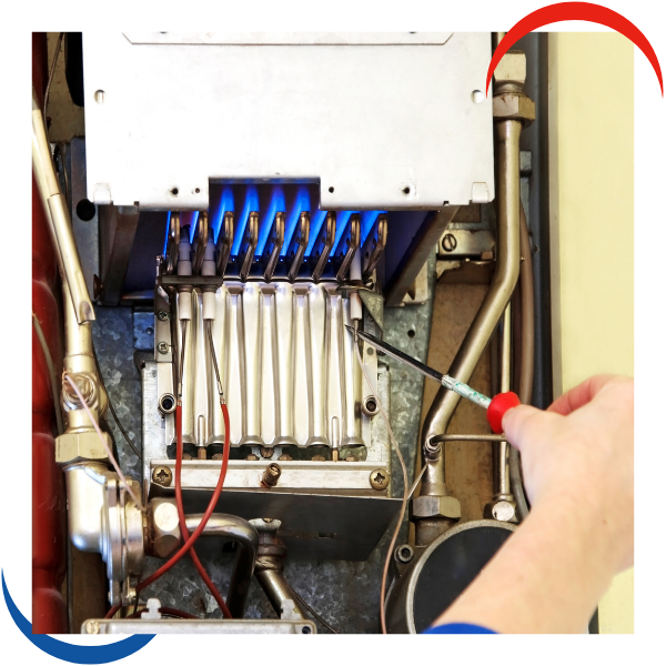 tech working on hvac system