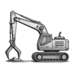 graphic of a log loader