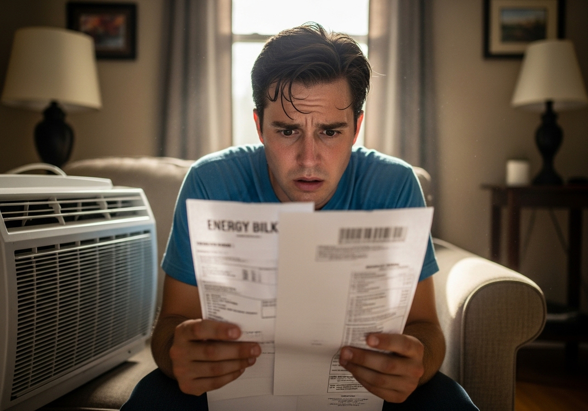 Man Shocked by High Energy Bill