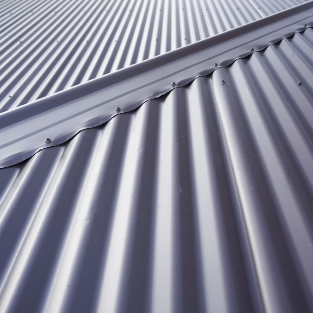Image of  a metal roof