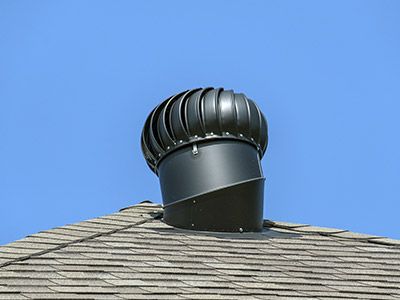 Photo of a roof vent